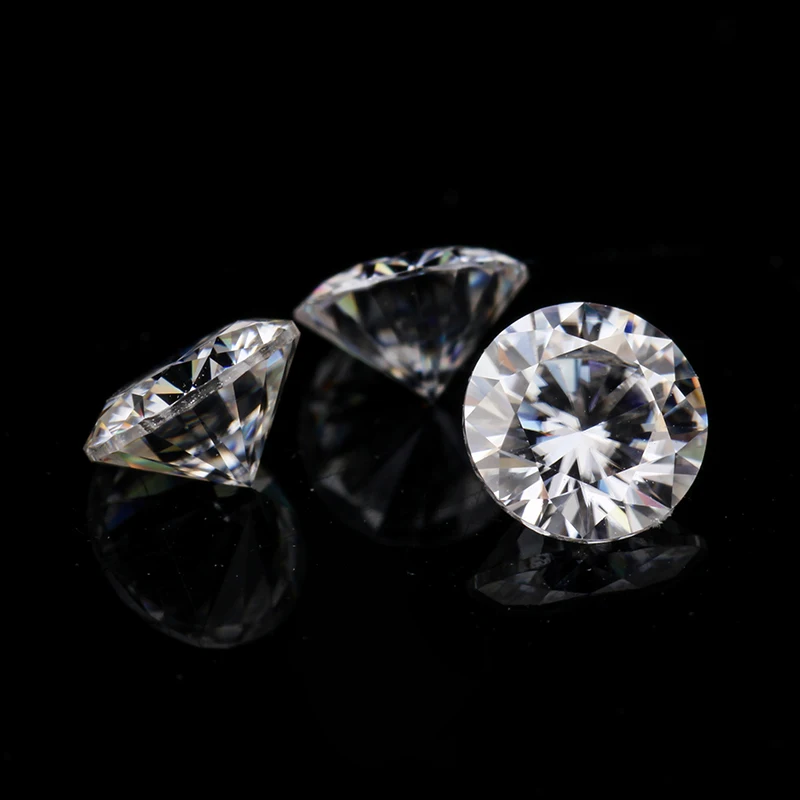 Пройти Алмазный тестер 3 0 мм 0.1ct круглый EF Цвет Блестящий Огранки моиссанитов