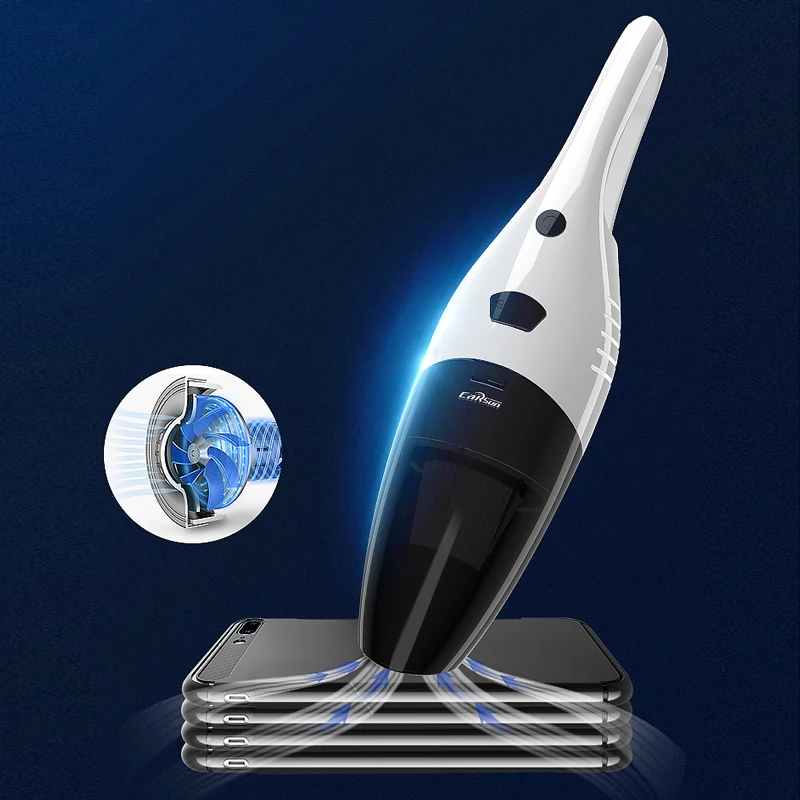 

12V Rechargeable Car Cleaner Vacuum Interior Cleaning Handheld Portable Powerful Cordless Suction For Auto Home Pet Hair