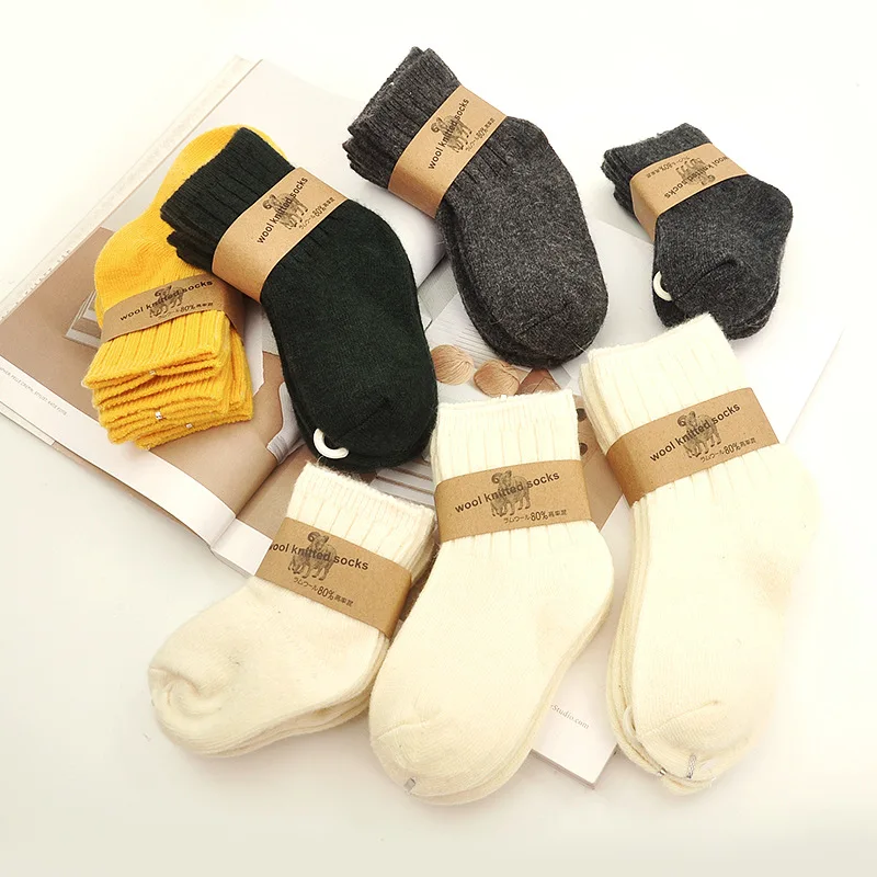 2020 new Baby socks Cartoon Newborn Baby Socks Winter Warm Thick Infant Girls Boys Socksfor Babies Winter warm socks