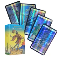 board game the tarot of holographic waite family party playing cards for adults and children funny dobble divination card