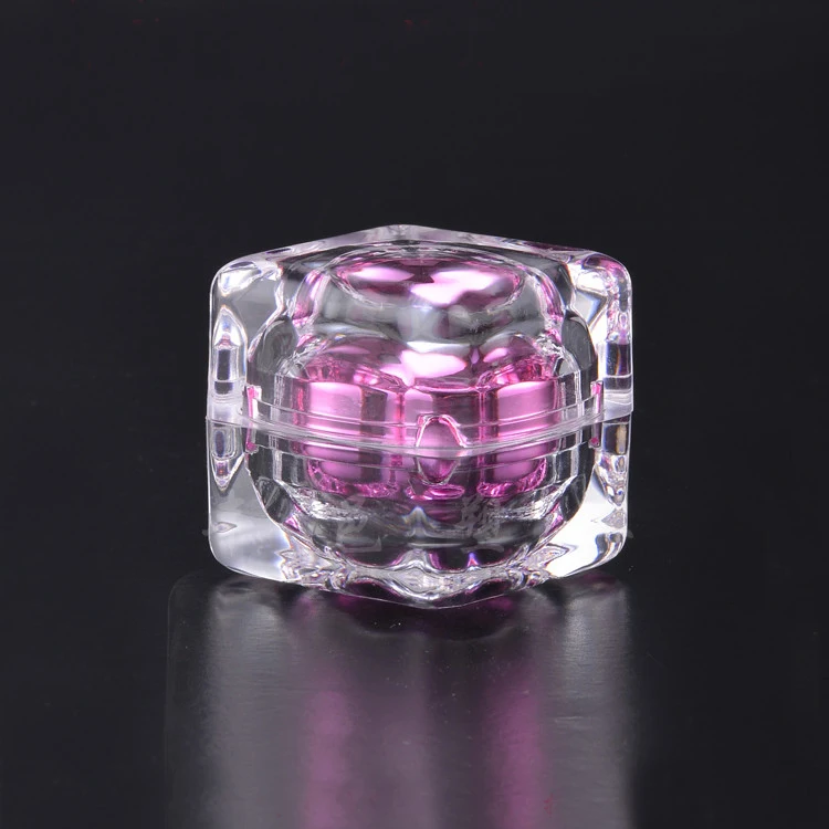 Банка для образцов квадратной формы 10 г|cream bottle|cosmetic containersample jar |