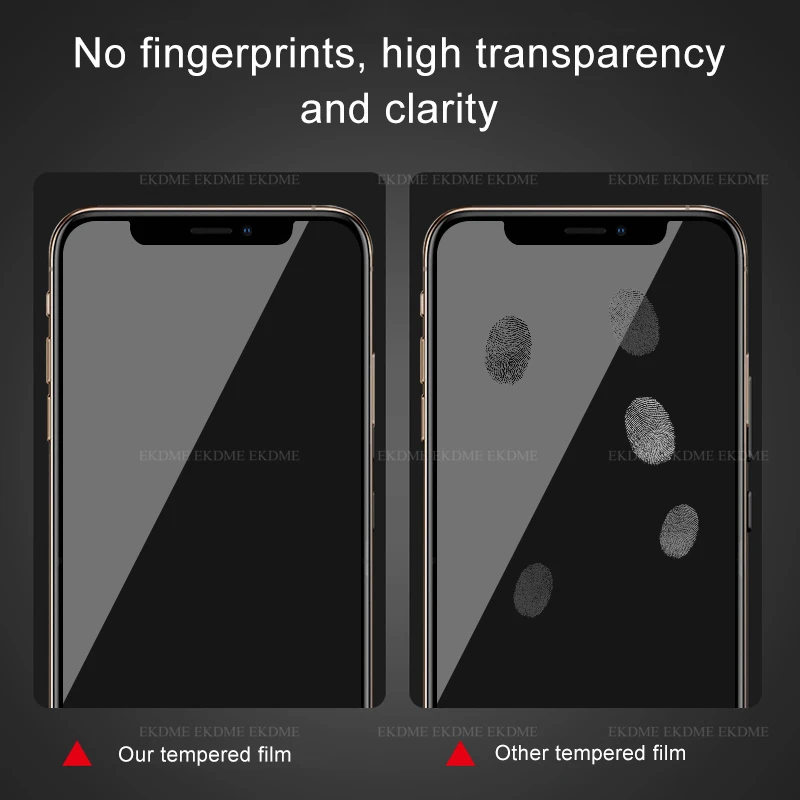 2 шт./лот закаленное защитное стекло для экрана iPhone 11 Pro Max 5 5S se 8 HD 4 4S 6 6s X 7 пленка |