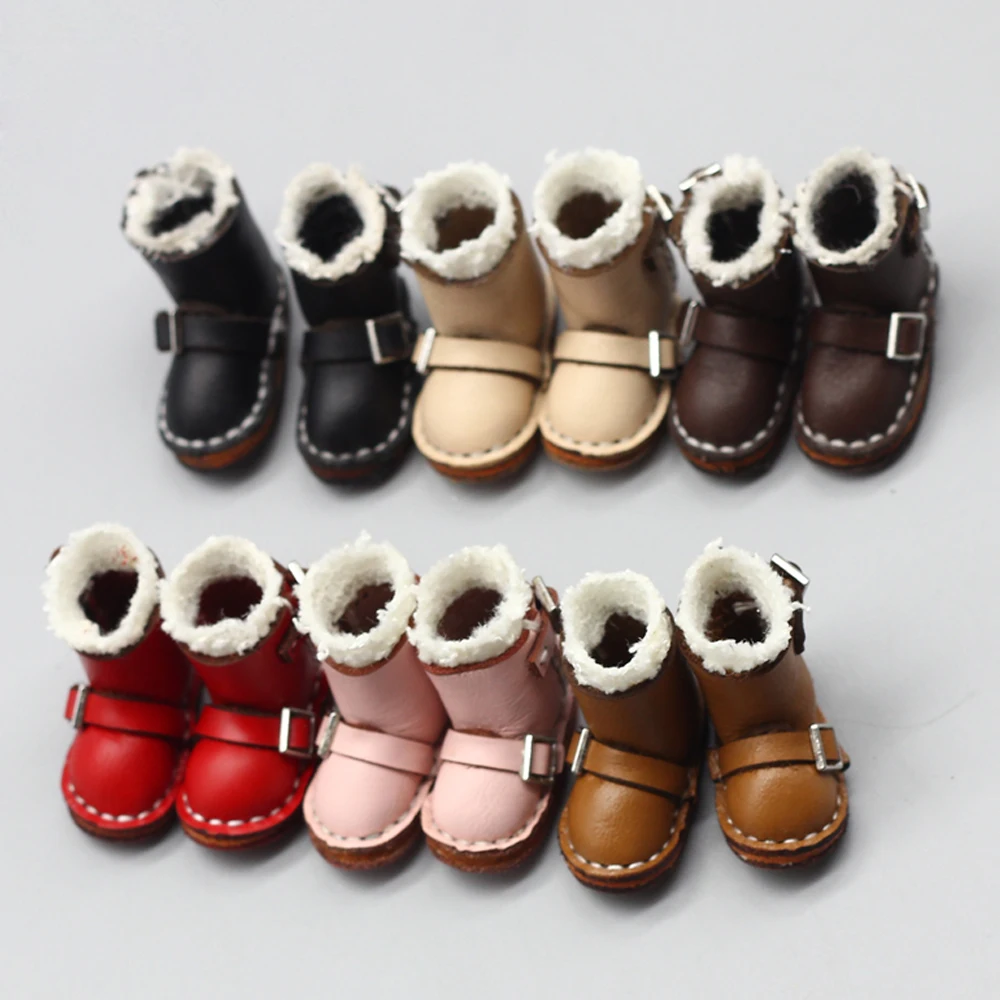 Модные кукольные ботинки для кукол Blythes 1/6 подходят шарнирных 1/8 обувь аксессуары