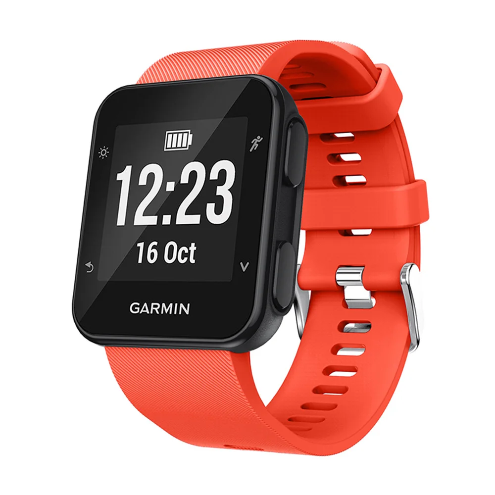 Силиконовый ремешок для наручных часов Garmin Forerunner 35 сменный 30/35|Смарт-аксессуары| |