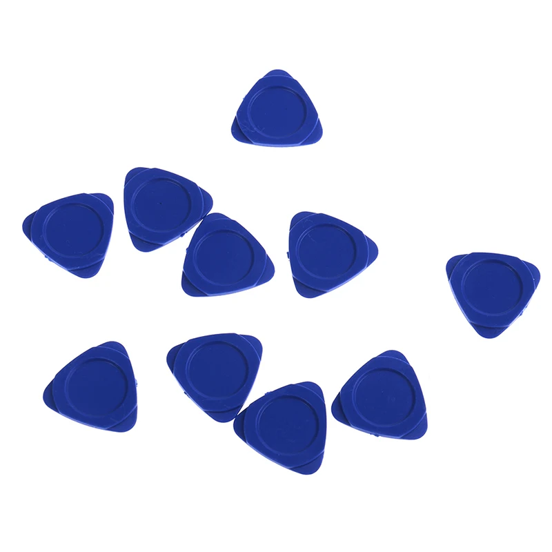 10Pcs/lot Thin Slim Plastic Guitar Picks Triangle Mobile Phone Repair Tools Kit Pry Opening Tool Set For Hand | Инструменты