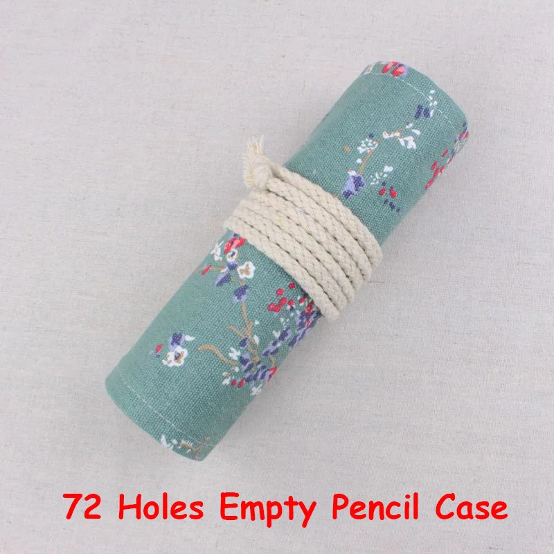 Милый школьный футляр для карандашей большие отверстия в рулоне 48/72 девочек и