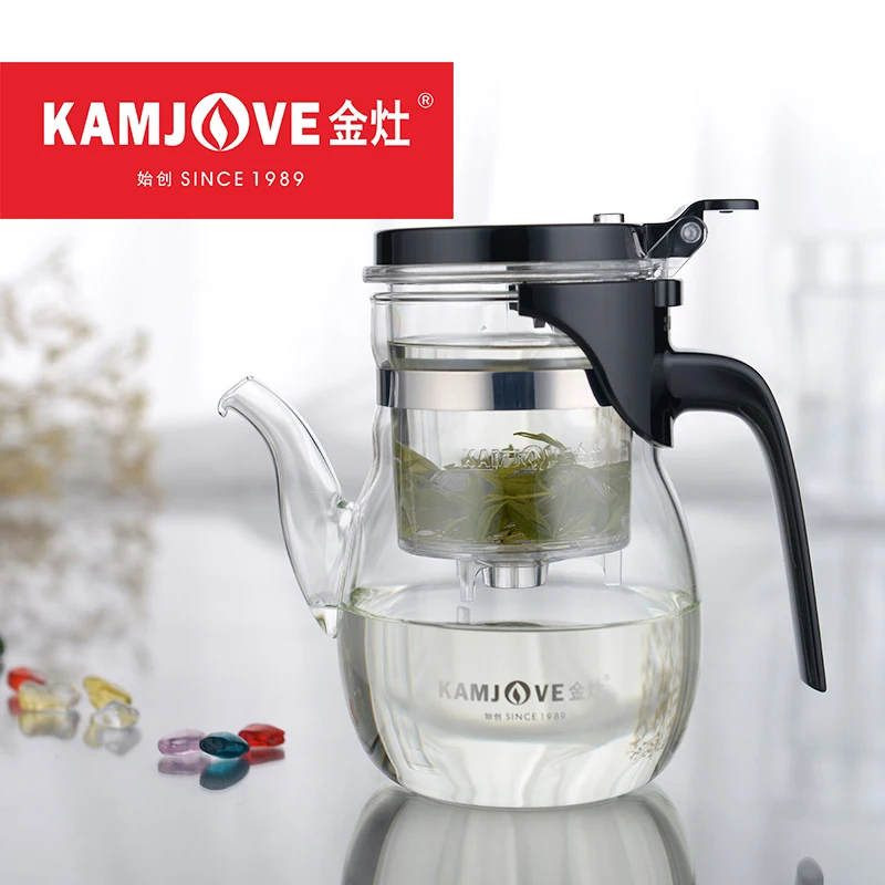 

Художественная чайная чашка Kamjove, чайный горшок Kamjove, кунгфу, чайный горшок Piao Yi Bei, 900 мл, Цветочная фотография 600 мл