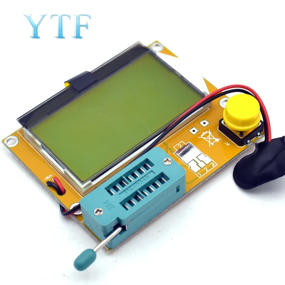 Mega328 M328 LCR T4 ESR метр светодиодный Транзистор тестер Диод Триод Емкость MOS