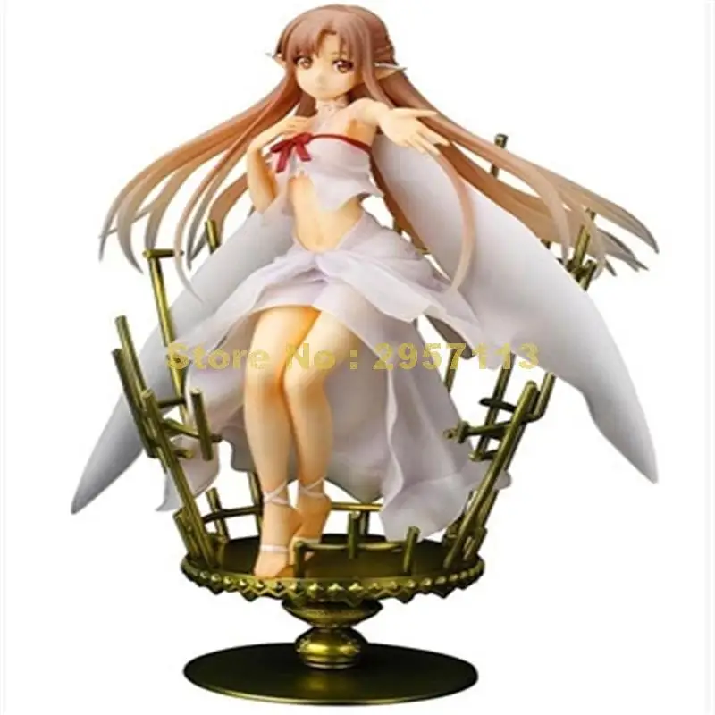 Аниме меч искусство онлайн сказочные танцы Asuna Alo фигурка из ПВХ коллекционные