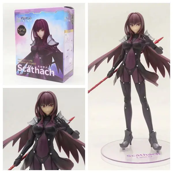 21 см Fate Grand Order FGO Night Лансер скатах аниме фигурка ПВХ Новая коллекция Коллекция