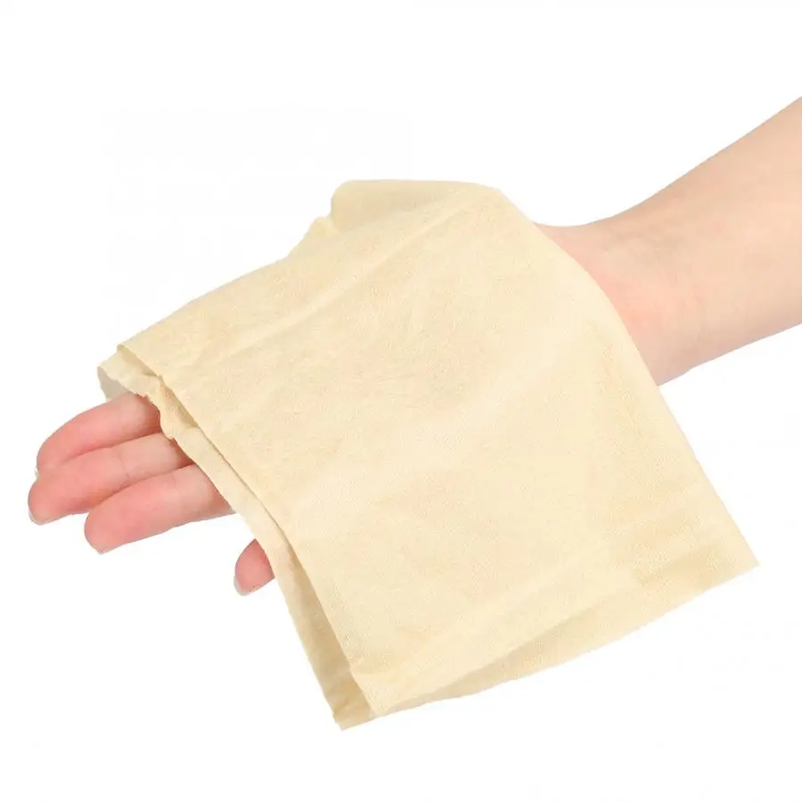100 шт извлечение бамбуковое волокно мягкие салфетки для очищения лица