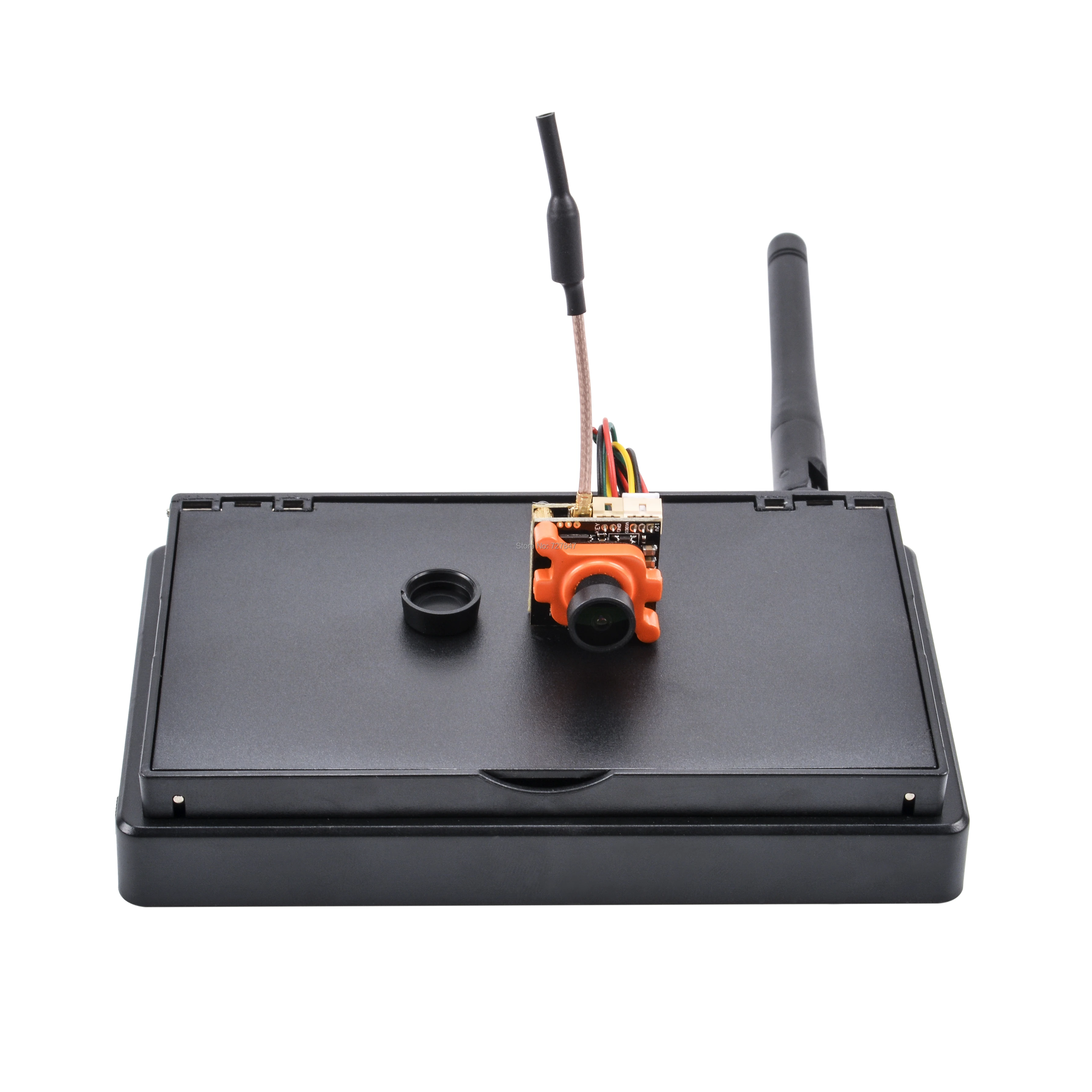 800TVL FPV CCD камера NTSC/PAL переключаемый с OSD Регулируемый 25 МВт/100 мВт/200 мВт+ 5,8 Г 48CH 4,3 дюйма ЖК-монитор FPV Reciever