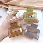 Заколки для волос женские, квадратные, из ацетатного акрила, в Корейском стиле, краб, аксессуары-зажимы для волос, 1 шт.