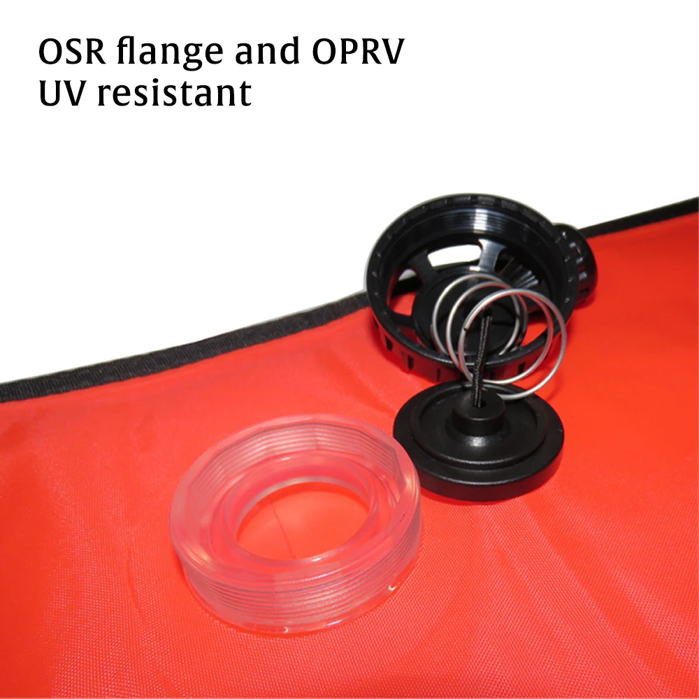 

Kayak 1.8m Inflatable Buoy Diving Surface Signal Tube Scuba Marker Buoy Colorful Visible Marker Scuba Accessories