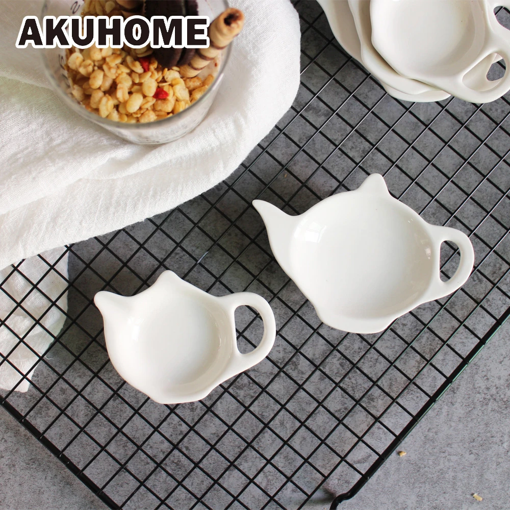 Керамический соус блюдо тарелки для закуски Солнечный узор десерт простой и