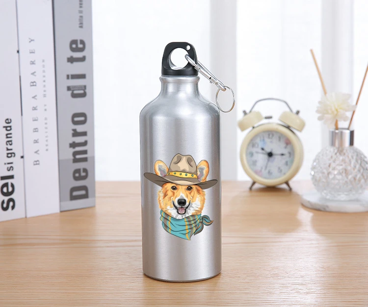 

600ml Sport Cycling Bike Mist Water Gym Beach Bottle Funny Cartoon Print Leak-Proof Drinking Portable Spray Bicycle Water Bottle