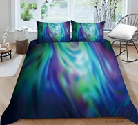hot style soft bedding set 3d digital multicolor printing 23pcs duvet cover set with zipper single twin double full queen king
