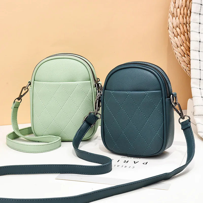 

Mini Shoulder Bags For Women Summer 2021 White Pu Leather Ladies Fashion Small Mobile Casual Messenger Crossbody Bag