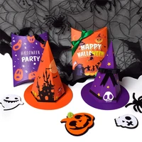 halloween boxes food box container house shopper with print paper packaging bags party accessorie party pouch wholesale items