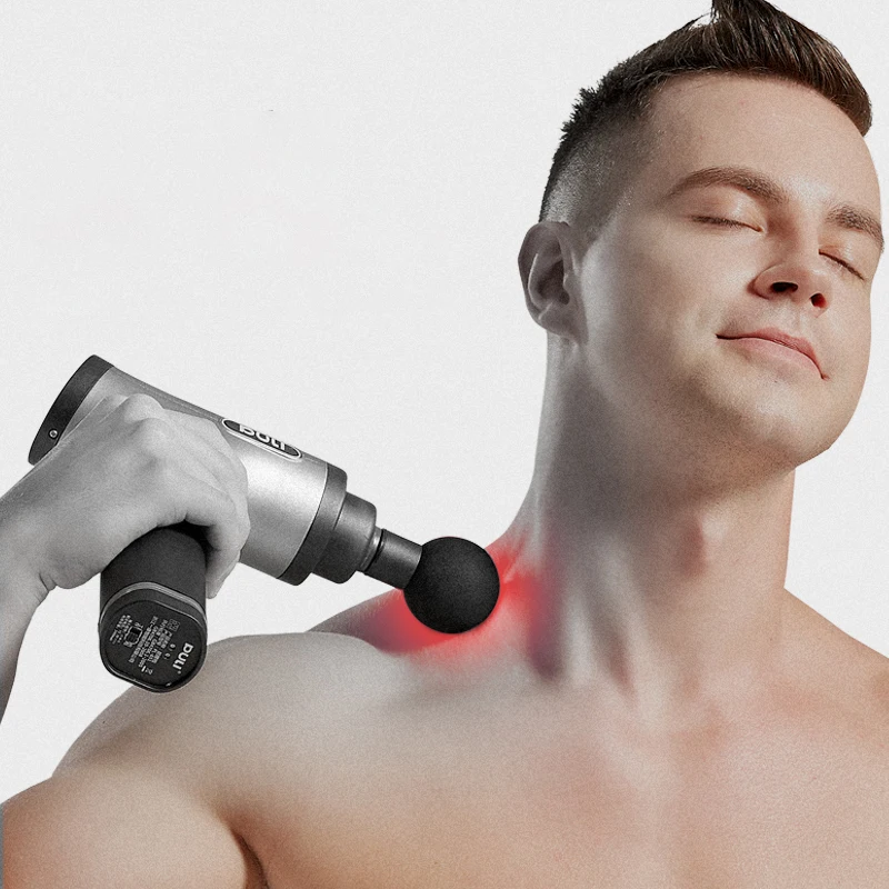 Стимулятор мышц массажный пистолет массажер для глубоких тканей