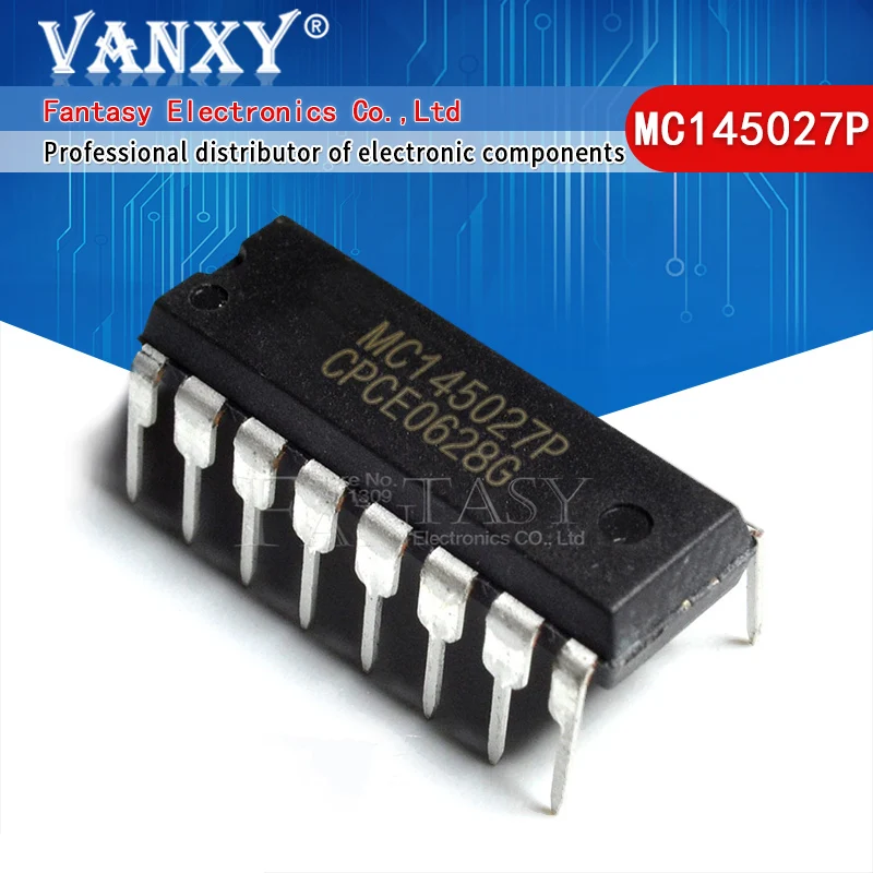 

5 шт. MC145027P DIP16 MC145027 DIP-16 DIP MC145027PG