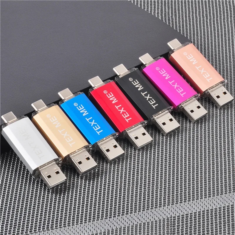 

USB-флеш-накопитель USB 2,0, USB Type-C, OTG, 32 ГБ, 64 ГБ, 16 ГБ, 8 Гб