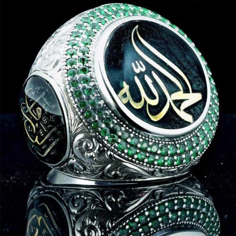 Классическое арабское мужское кольцо модное Ювелирное Украшение аксессуары