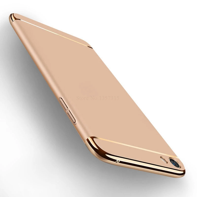UPaitou высококачественный защитный чехол для OPPO R11 R7 R9 R9S F1 F3 плюс F1S A33 A37 A39 A57 A59 Ноэ 7 9 задняя крышка 3in1 Жесткий PC Гибридный чехол Чехол с полным покрытием - Цвет: Золотой