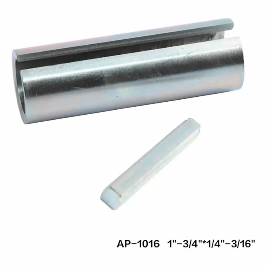 

3/4" to 1" Inch w/Step Key Gas Engine Pulley Crank Shaft Sleeve Adapter Pulley Bore Reducer Bushing Sheave & Key Predator