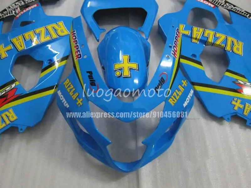 

New ABS motorcycle Fairing Kits For multicolor Suzuki GSXR600 750 600 750 K4 2004 2005 04 05 Fairings kit bodywork