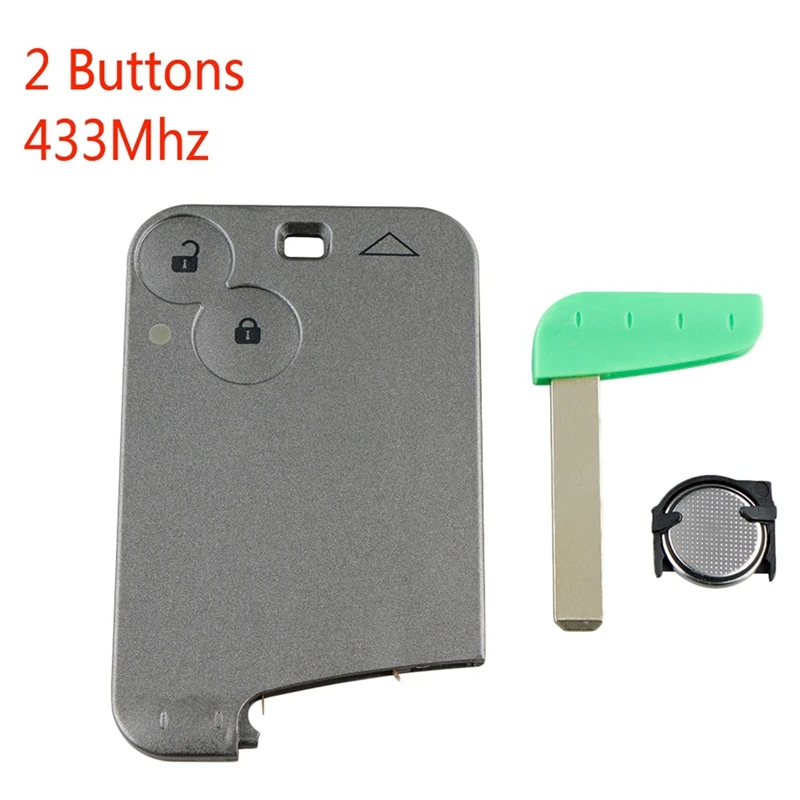 Интеллектуальный Автомобильный ключ дистанционного управления 2 кнопки