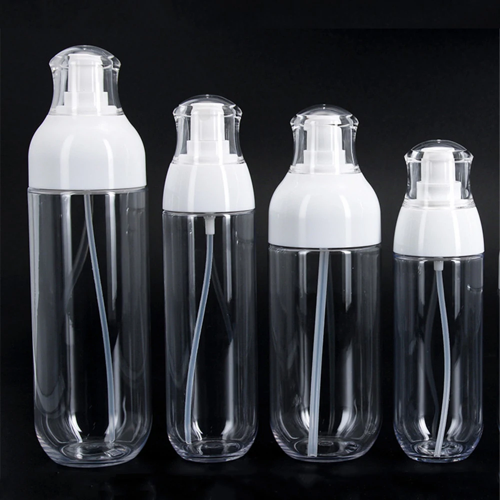 

Portable Spray Bottle Pet Transparent Lotion Bottle Small Round Bottle Perfume Sub-bottle Refillable Bottles Travel Accessories