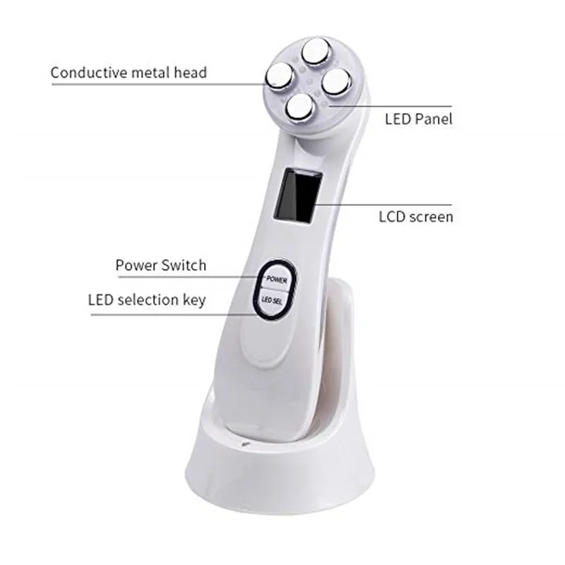 

Radio Frequency Skin Care Beauty Device Face Lifting Wrinkles Removal Face Massager Electric Facial Skin Care Professional Tools