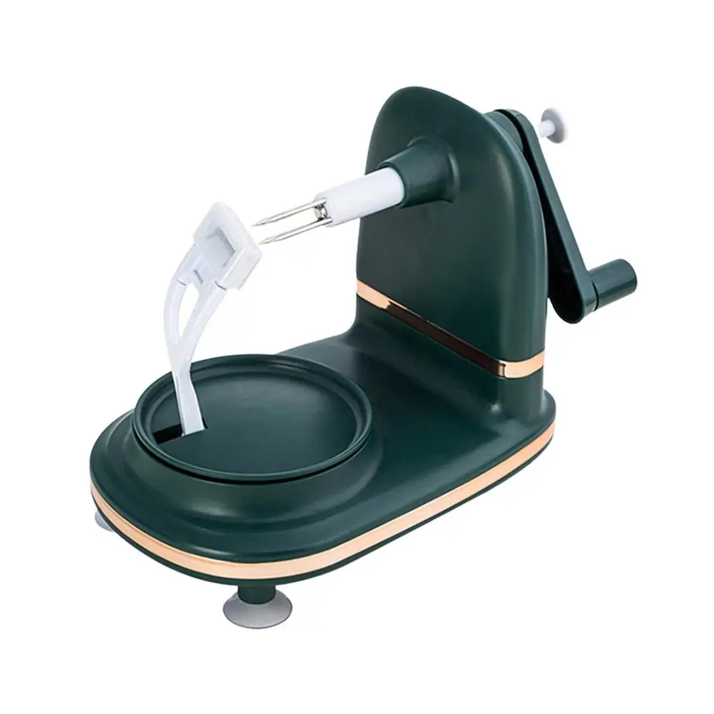 

Peeler Hand Cranking Potato Peelers With ABS Suction Base Stainless Steel Blade Corer For Fruits
