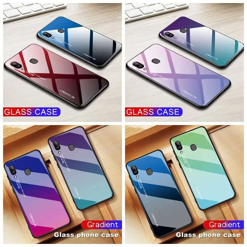Жесткий ударопрочный чехол накладка для телефона Samsung Galaxy A50 A30 A70 A20 A10 S10 S8 S9 J4 J6 Plus