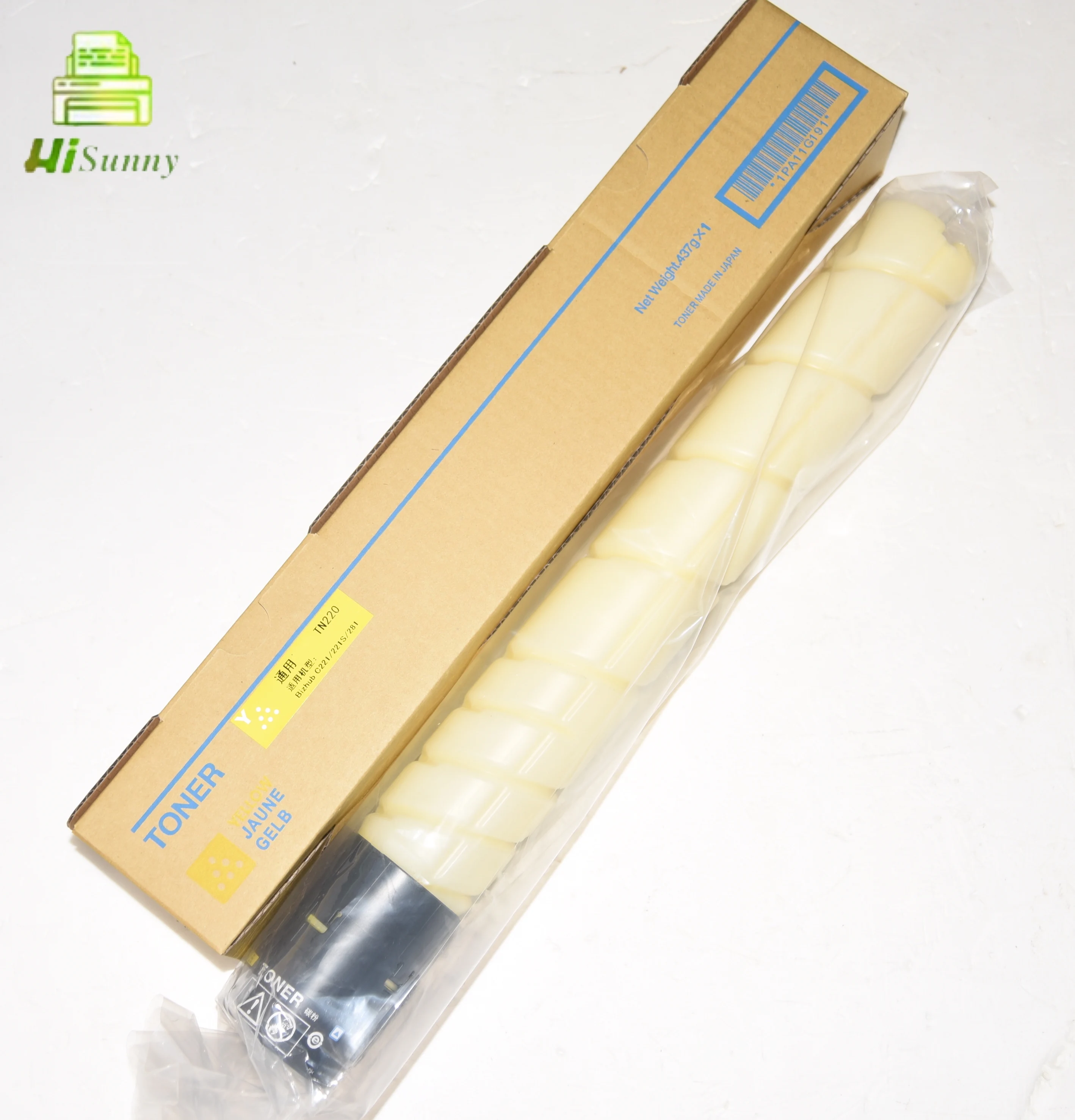 29000 страниц TN220 BK C M Y б/у для KONICA MINOLTA BIZHUB C221 221S 281 Цвет тонер-картридж