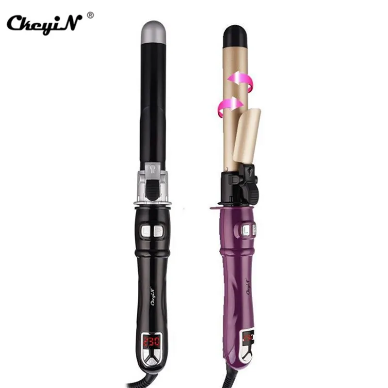 

Automatic Hair Curler Professional 28mm Hair Curling Iron Tourmaline Ceramic Coating PTC Auto Rotating Spiral Hair Styler 50