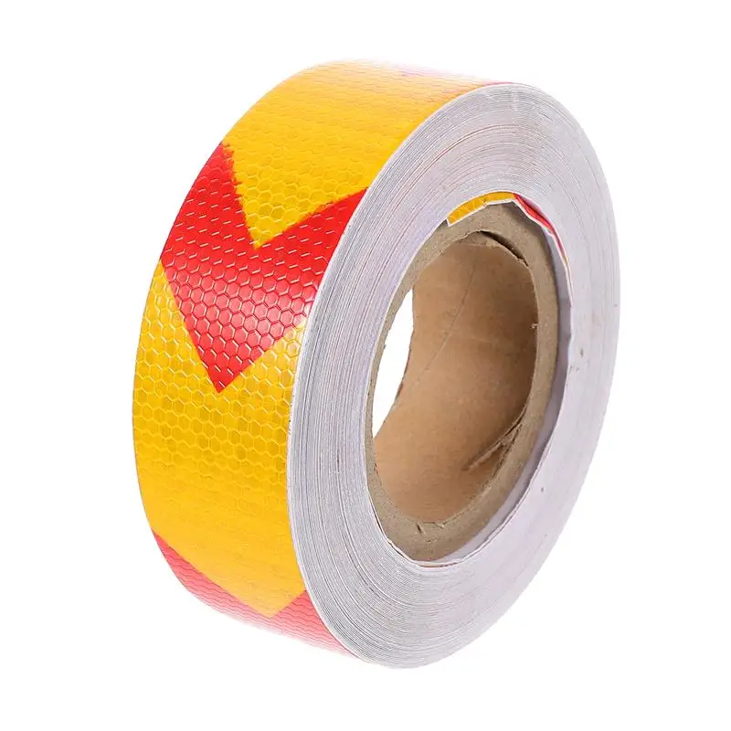 

1 Roll Fluorescent Safety Reflective Tape Warning Tape Reflective Safety Strip