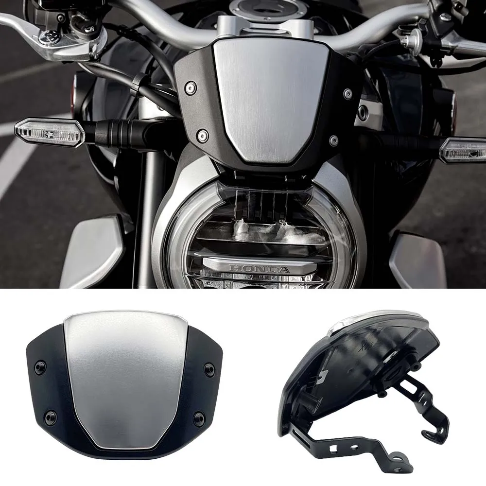 Алюминиевый ветровой экран на лобовое стекло cb1000r для honda cb650r 2018 2019 2020 CB 650R 1000R