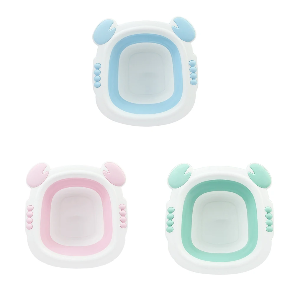 Складная раковина портативная для новорожденных путешествий ног складная