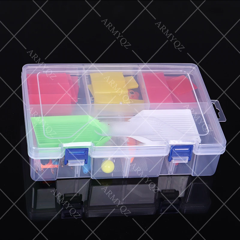 

Bottles Diamond Painting Cross Stitch Accessories Tool Double layer Box Container Diamond Storage Box Case Embroidery Mosaic