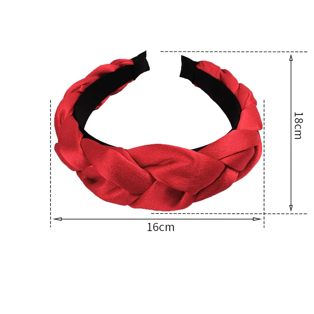 Женский бархатный ободок в Корейском стиле винтажный тюрбан простой