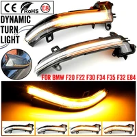 for bmw 1 2 3 4 series f20 f21 f22 f30 f31 f34 x1 e84 led dynamic turn signal side wing mirror sequential light indicator lamp