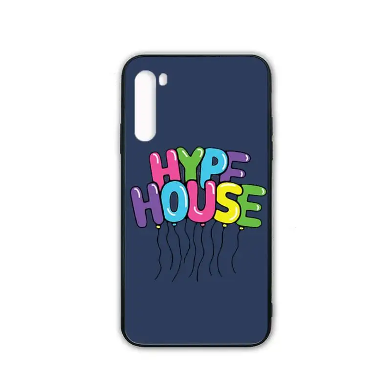 

Hype House Silicone Black Case Coque For Xiaomi Redmi 4X 5 Plus 6 6A 7 7A 8 8A 9 Note 4 8 T 9 Pro Max Cover