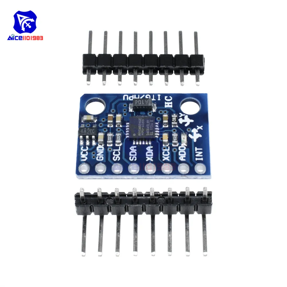 Три оси аналоговые гироскопические датчики акселерометр для Arduino 3 в 5 В интерфейс