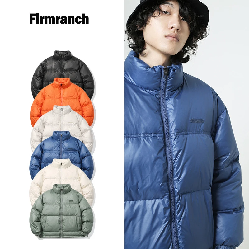 Firmranch 2020 Winter Men/Women Popular Down Jacket White 240G 70% Duck Down Coat Men Parkas Outdoor Thick Jacket menteau homme