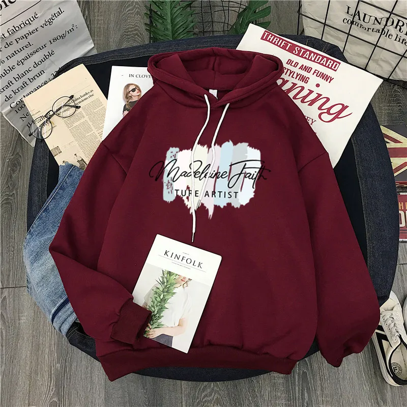 Hoodie fleece women oversized sweatshirt moletom bluza damska winter clothes woman aesthetic feminino sweetshirt streetwear