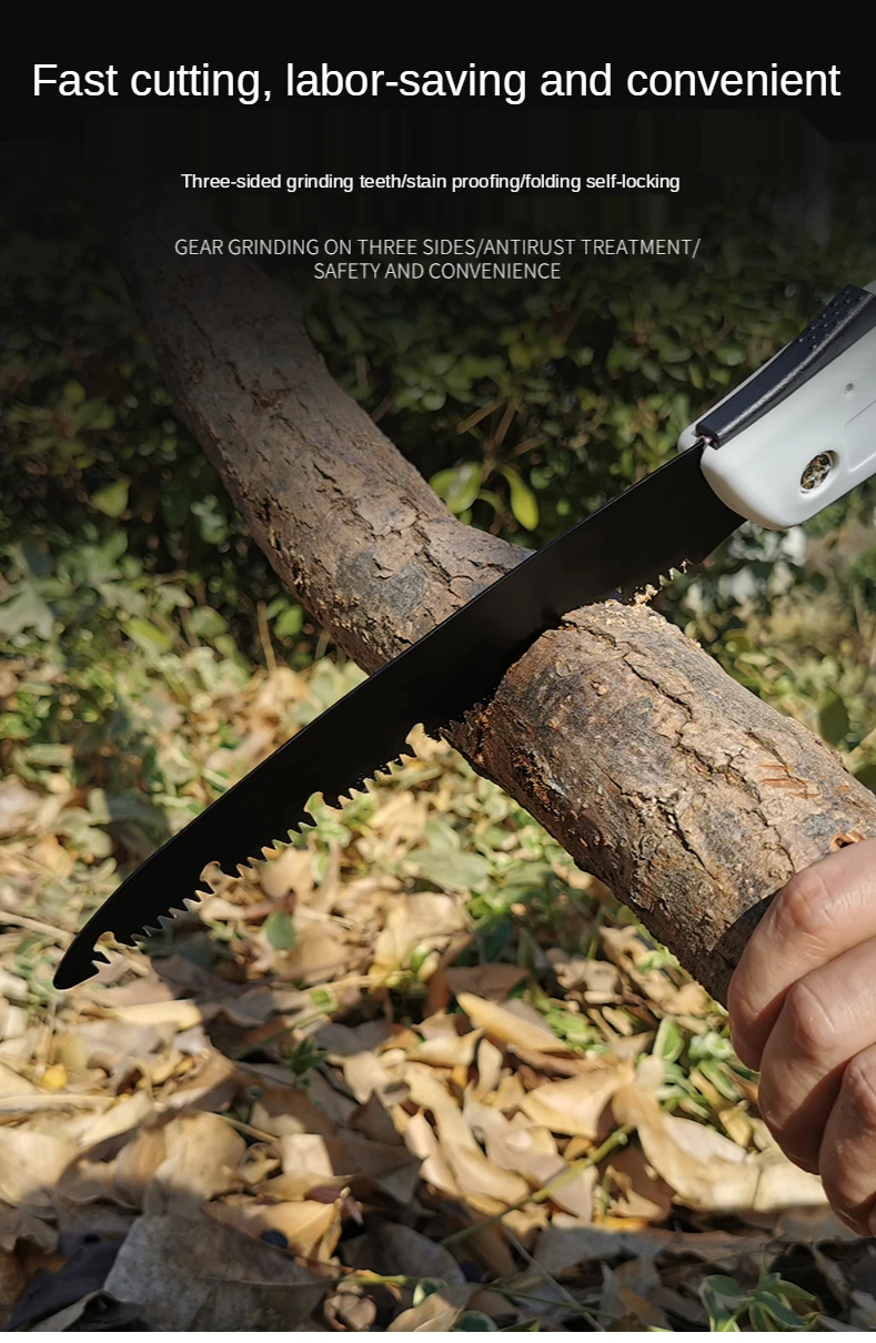 

Small hand-held woodworking saw for household use, quick universal folding hand saw, universal wood sawing, magic hand saw