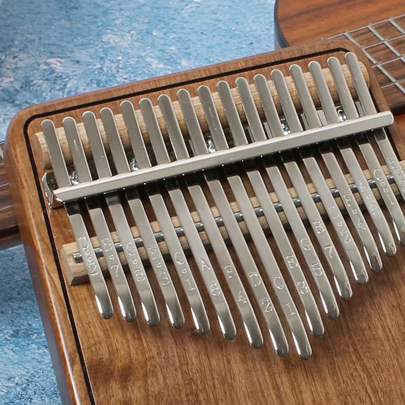 Walter.t Kalimba 17/21 Keys Black walnut Mahogany Calimba Xylophone vibraphone portable keyboard Thumb piano Musical instrument
