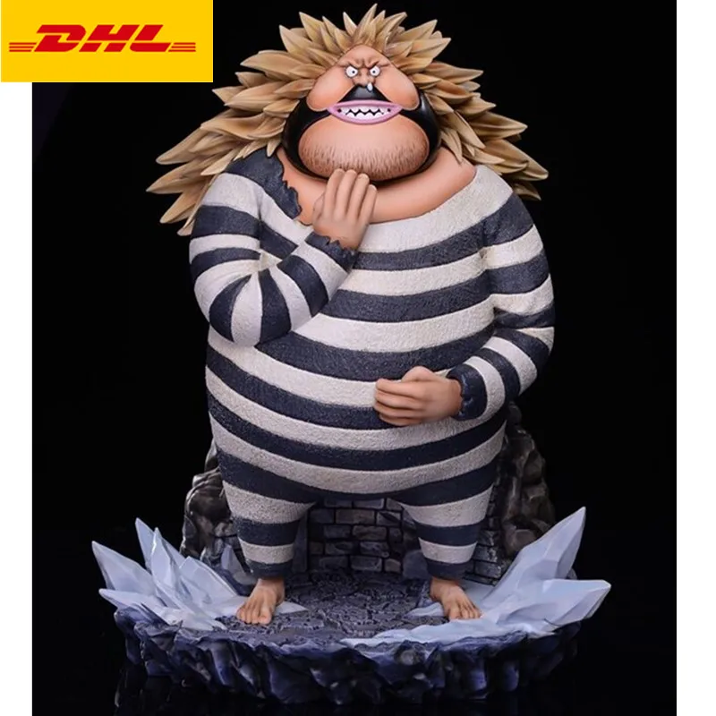 

15" One Piece Statue Blackbeard Pirates Bust Sanjuan Wolf Full-Length Portrait Original GK Action Figure Toy BOX 38CM X2262
